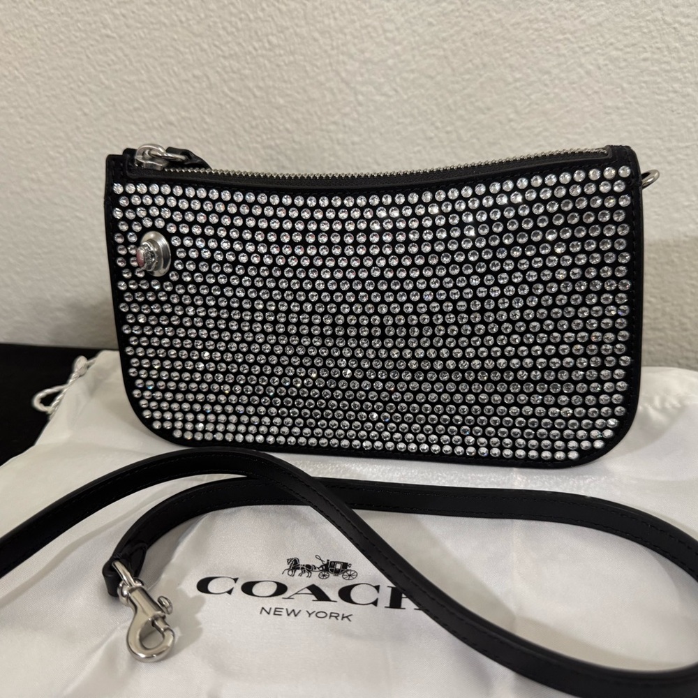 NWOT Coach Crystal Penn Shoulder Bag